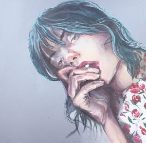 continuation of a dream 2015 68"x68 Oil On Canvas